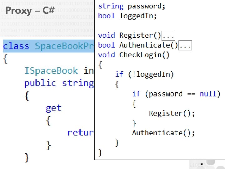 Proxy – C# 54 