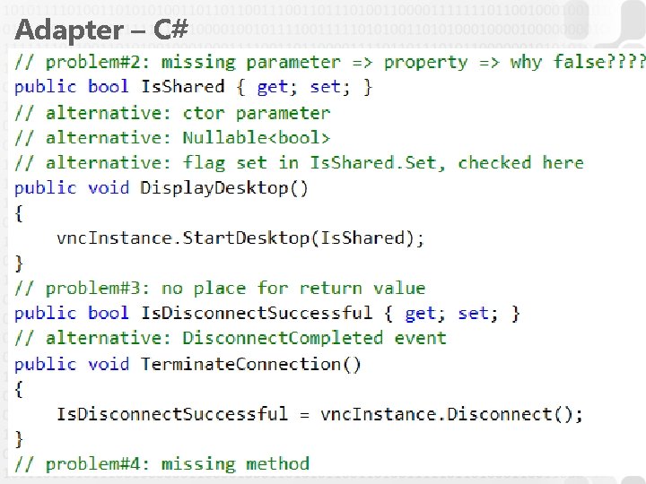 Adapter – C# 8 