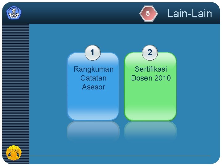 5 Lain-Lain 1 2 Rangkuman Catatan Asesor Sertifikasi Dosen 2010 