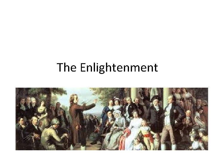 The Enlightenment 