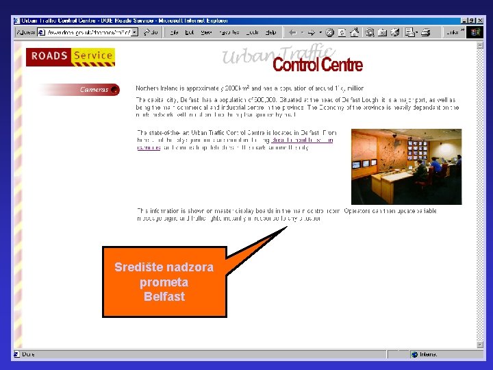 Središte nadzora prometa Belfast 
