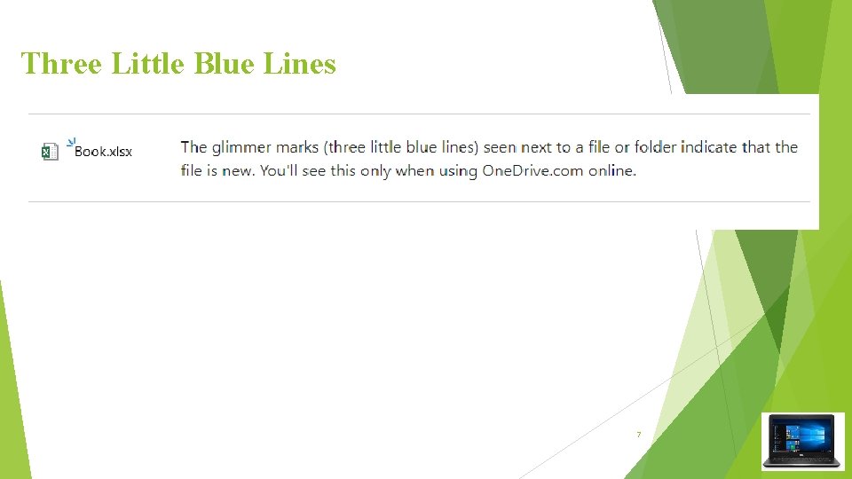 Three Little Blue Lines 7 
