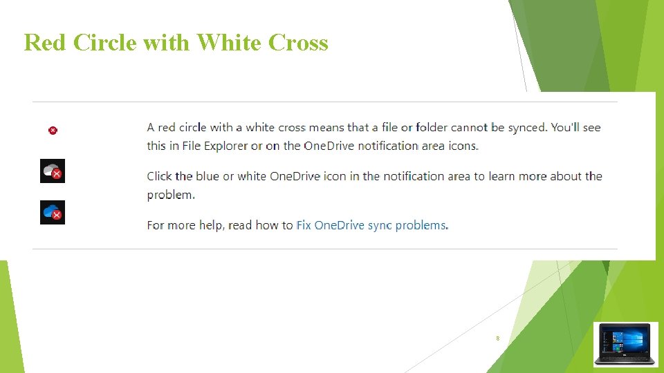 Red Circle with White Cross 8 