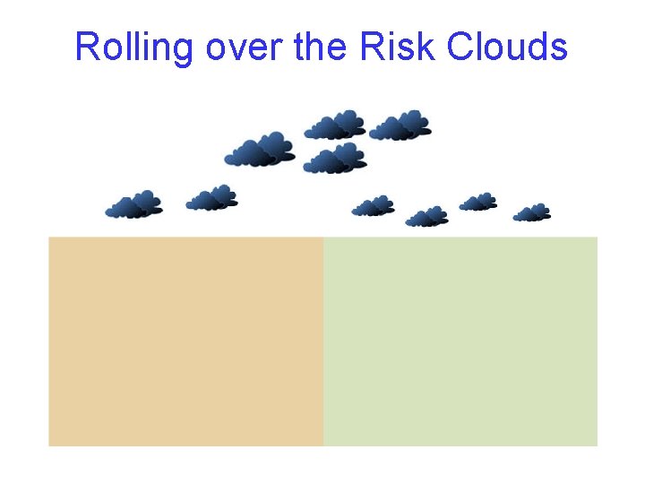 Rolling over the Risk Clouds 