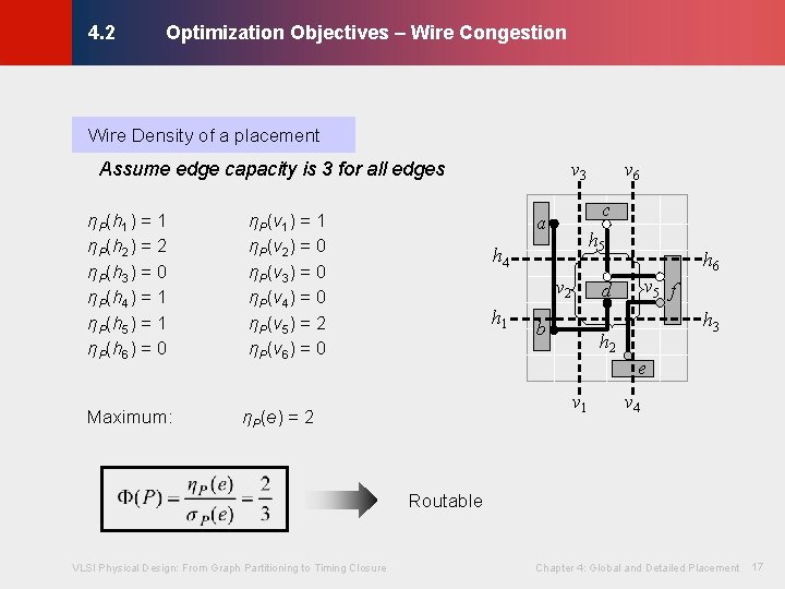 Optimization Objectives – Wire Congestion © KLMH 4. 2 Wire Density of a placement