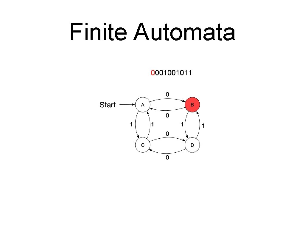 Finite Automata 