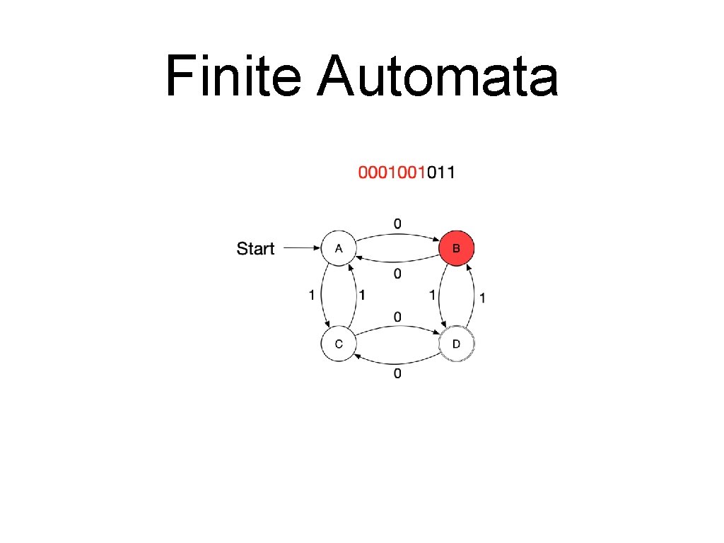 Finite Automata 