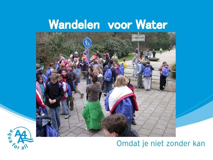 Wandelen voor Water 