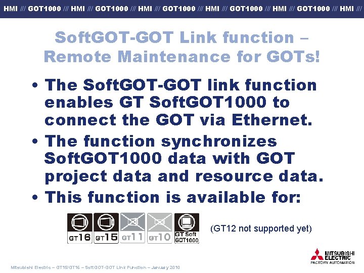 HMI /// GOT 1000 /// HMI /// GOT 1000 /// HMI /// Soft. GOT-GOT