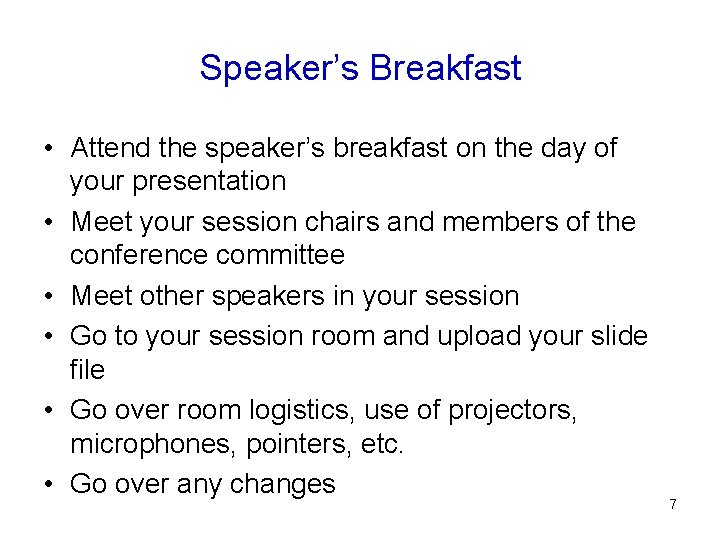 ASPDAC Presentation Audio Visual Guidelines January 21 24