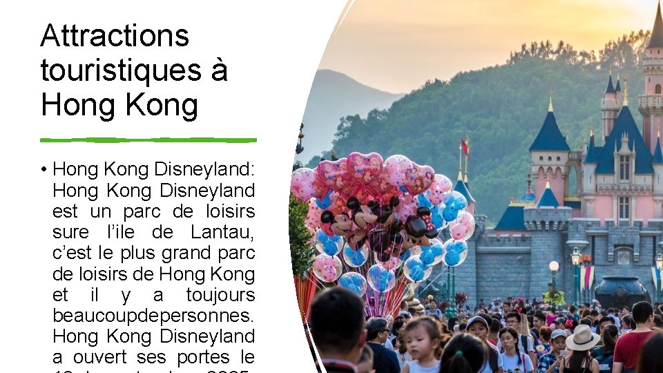 Attractions touristiques à Hong Kong • Hong Kong Disneyland: Hong Kong Disneyland est un