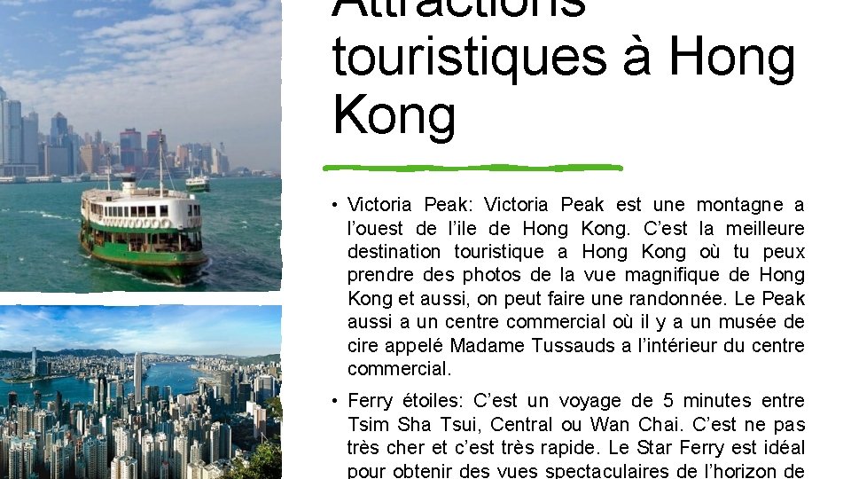 Attractions touristiques à Hong Kong • Victoria Peak: Victoria Peak est une montagne a