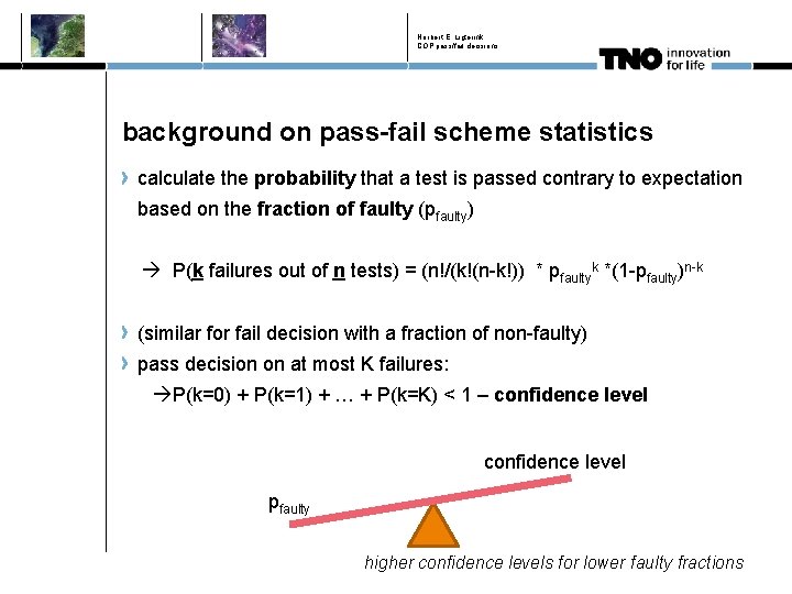 COP passfail decisions Norbert E Ligterink Norbert E