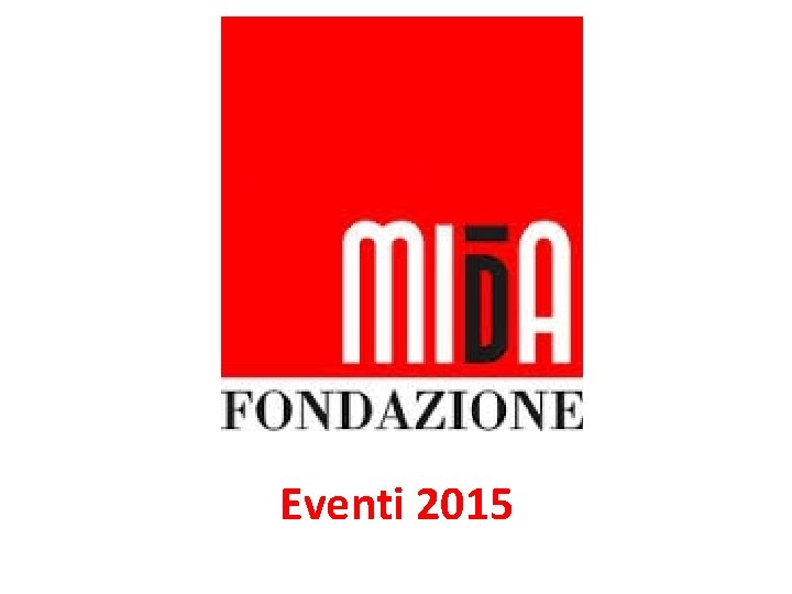 Eventi 2015 