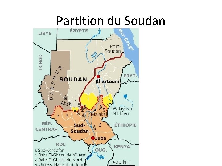 Partition du Soudan 