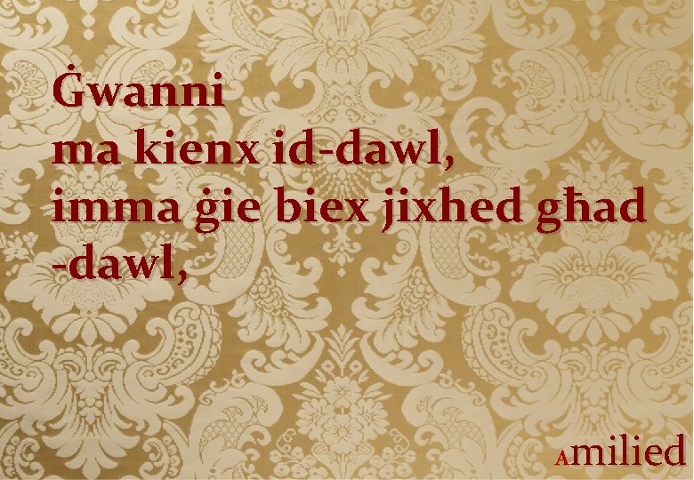 Ġwanni ma kienx id-dawl, imma ġie biex jixhed għad -dawl, milied A 