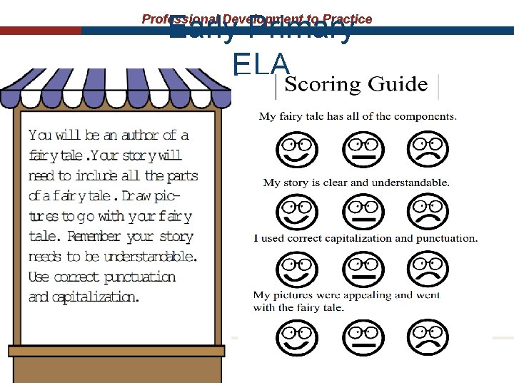 Early Primary ELA Professional Development to Practice 