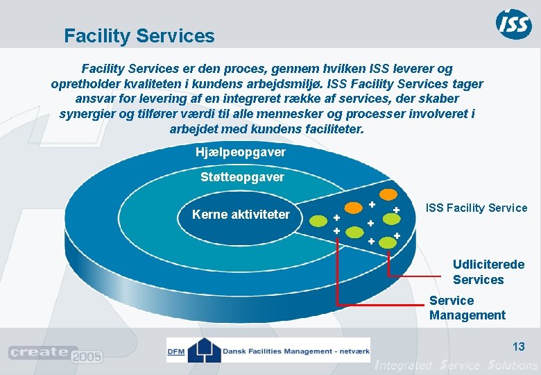 Facility Services er den proces, gennem hvilken ISS leverer og opretholder kvaliteten i kundens