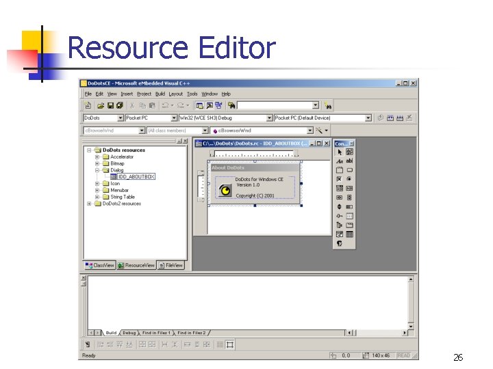 Resource Editor 26 