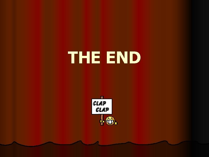 THE END 