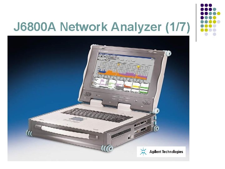 J 6800 A Network Analyzer (1/7) 