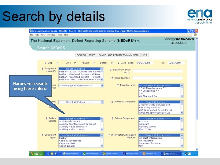 Search by details Narrow your search using these criteria 