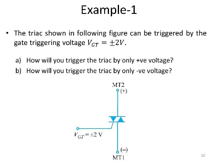 Example-1 • 10 