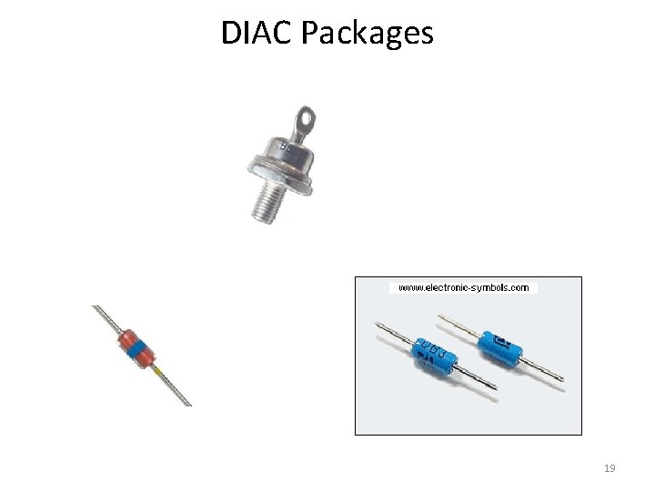 DIAC Packages 19 