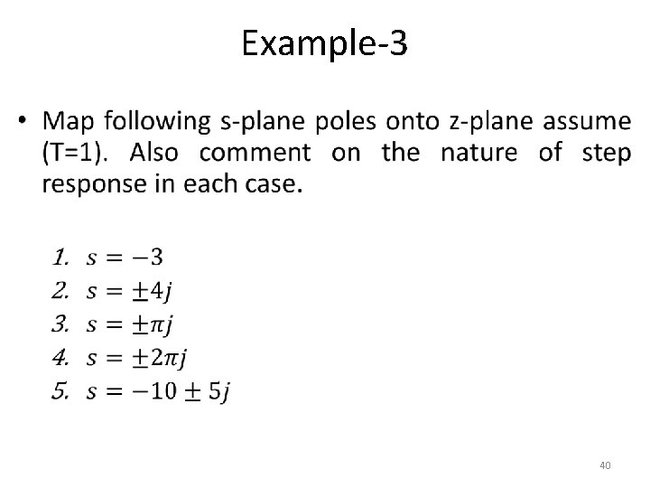 Example-3 • 40 Example-3 • 40