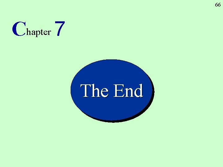 66 Chapter 7 The End 