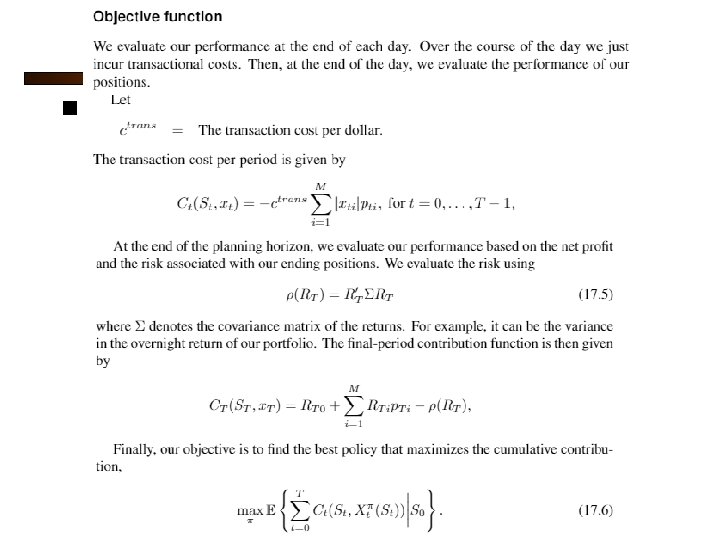 n Objective function © 2018 W. B. Powell 