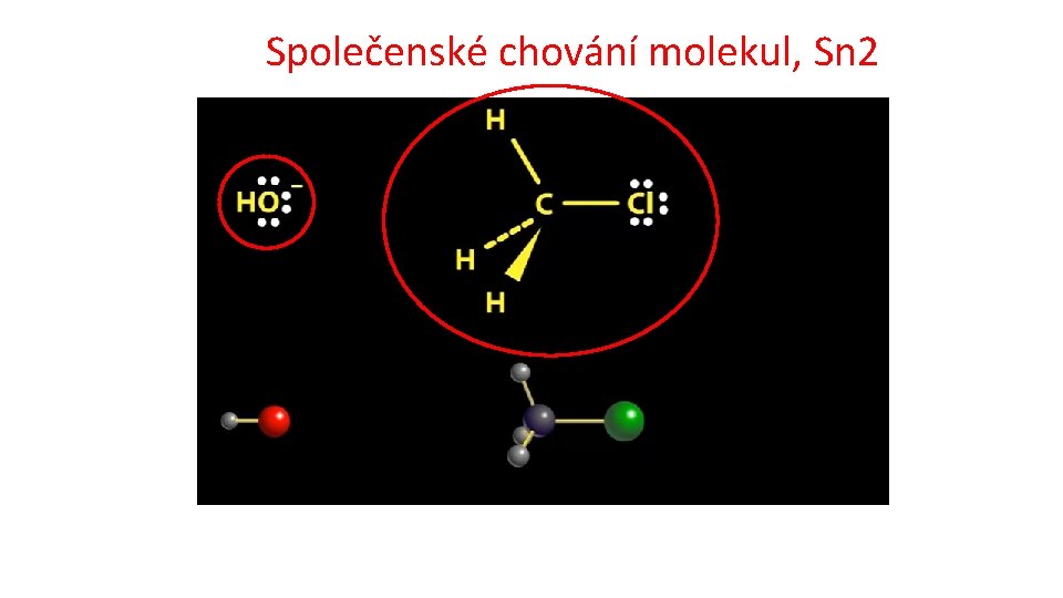 Společenské chování molekul, Sn 2 