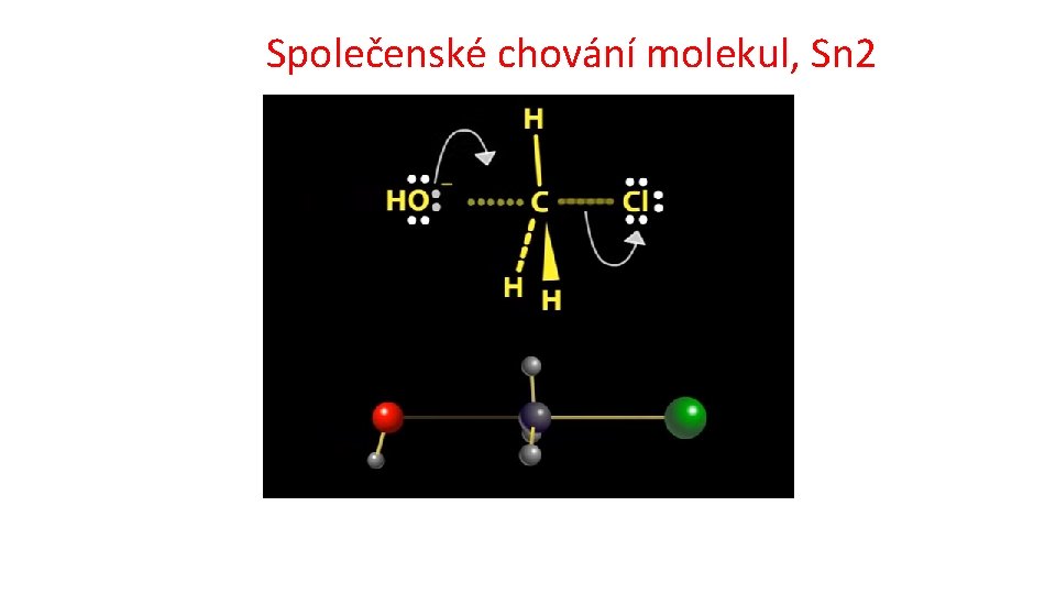 Společenské chování molekul, Sn 2 