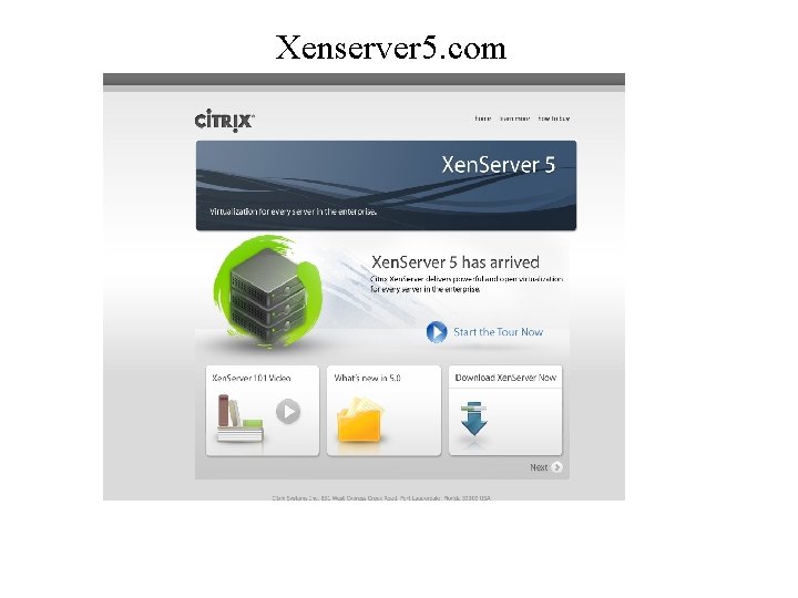 Xenserver 5. com 