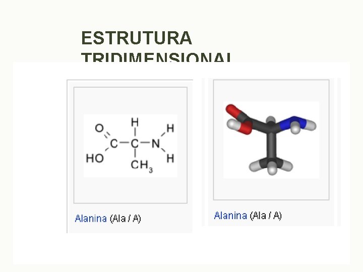 ESTRUTURA TRIDIMENSIONAL 