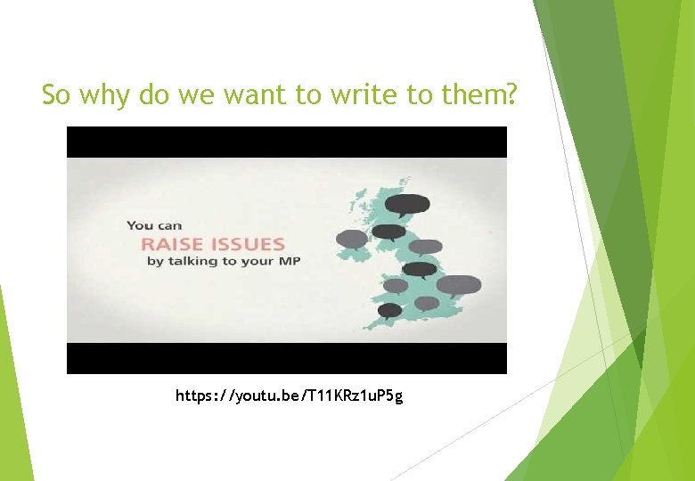 So why do we want to write to them? https: //youtu. be/T 11 KRz