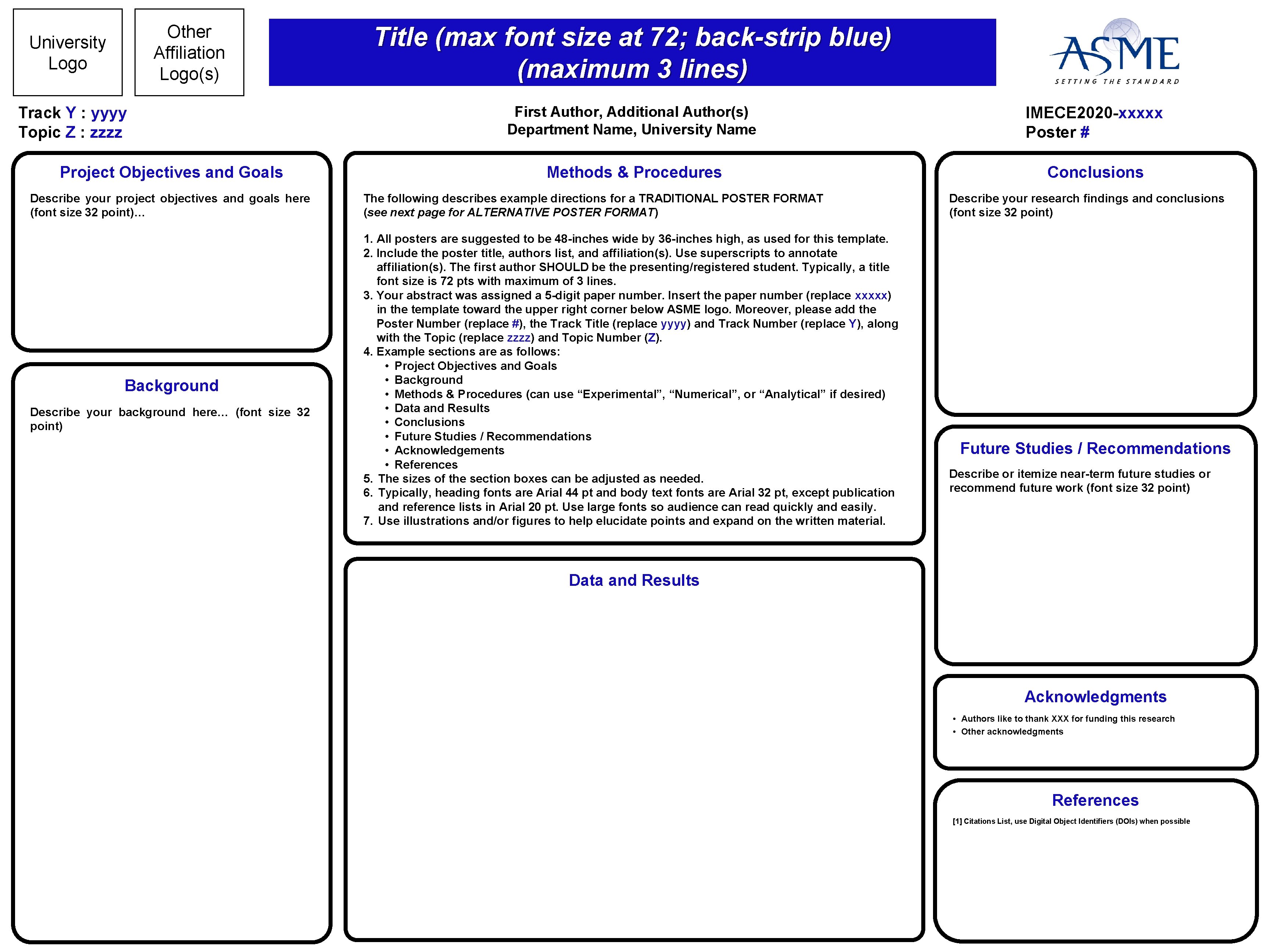 Other Affiliation Logo(s) University Logo Track Y : yyyy Topic Z : zzzz Project