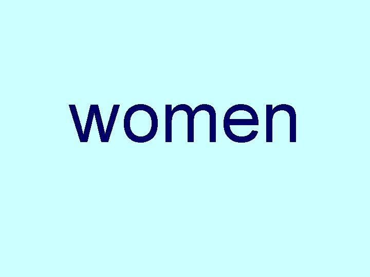 women 