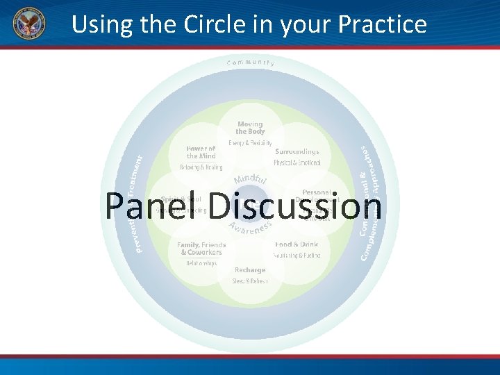 Using the Circle in your Practice Panel Discussion 