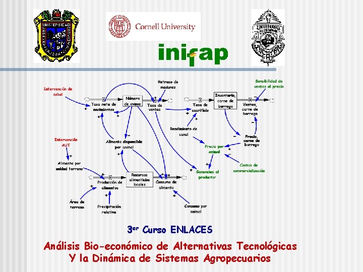 3 er Curso ENLACES Análisis Bio-económico de Alternativas Tecnológicas Y la Dinámica de Sistemas