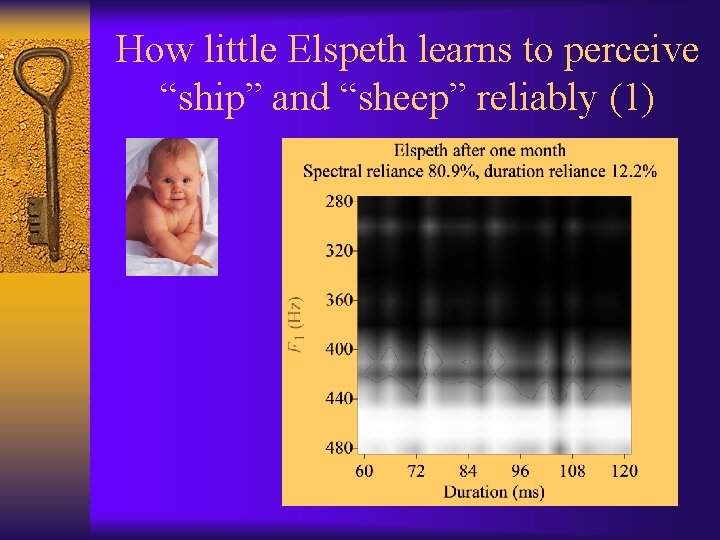 How little Elspeth learns to perceive “ship” and “sheep” reliably (1) 