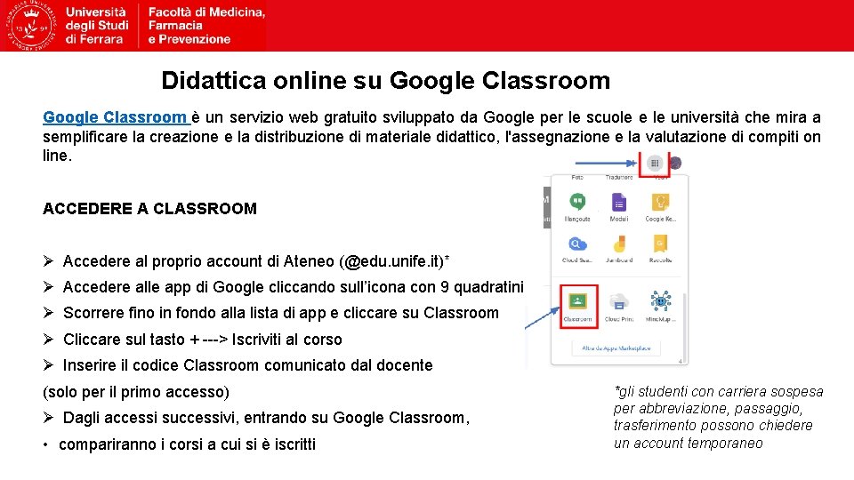 Didattica online su Google Classroom è un servizio web gratuito sviluppato da Google per