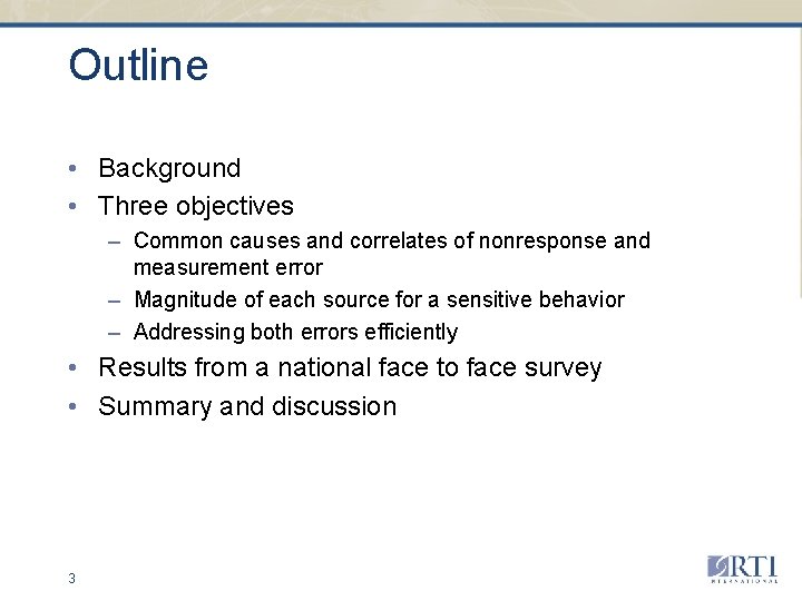 Correcting for Common Causes of Nonresponse and Measurement