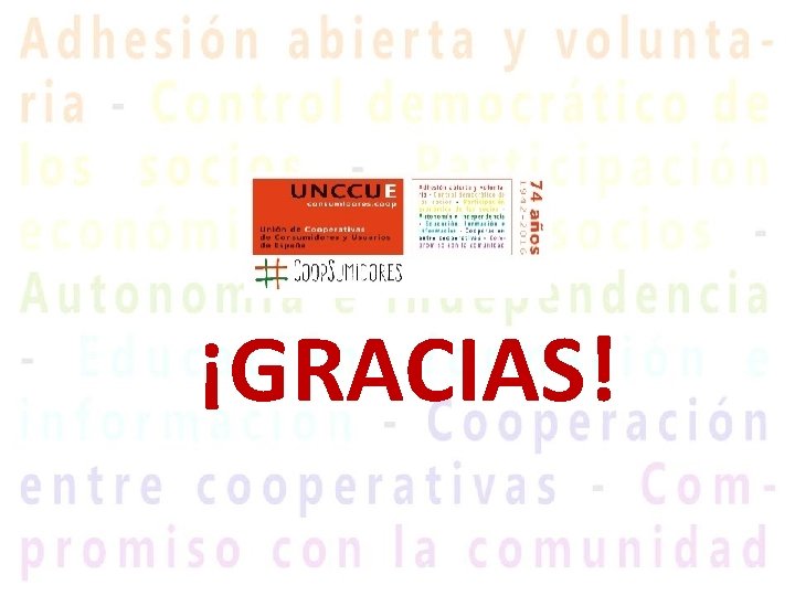 ¡GRACIAS! 