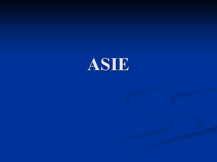 ASIE 