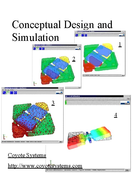 Conceptual Design and Simulation 1 2 3 4 Coyote Systems http: //www. coyotesystems. com