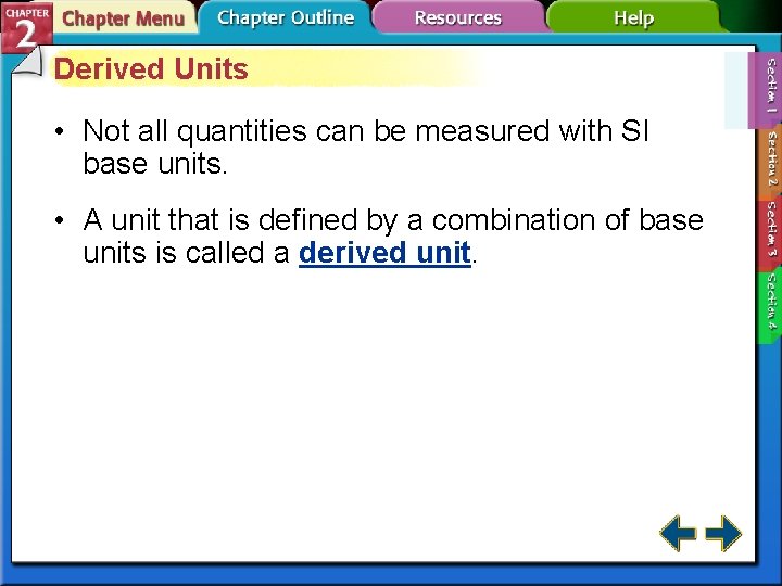 Analyzing Data Section 2 1 Units and Measurements
