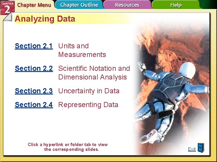 Analyzing Data Section 2 1 Units and Measurements