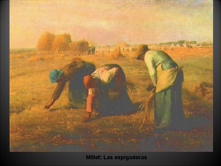 Millet: Las espigadoras 