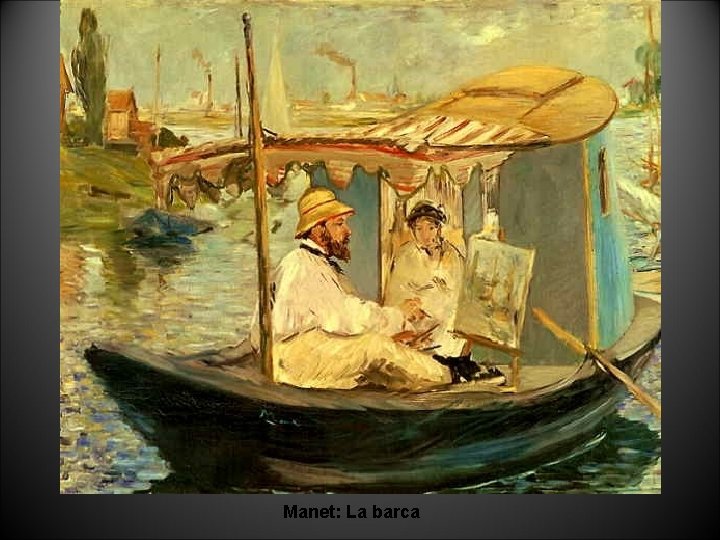 Manet: La barca 